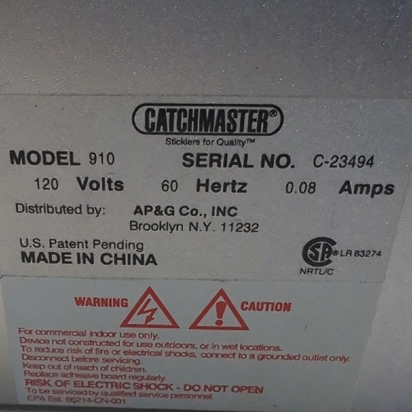 Catchmaster 910 Insect Trap - Picture 3 of 4